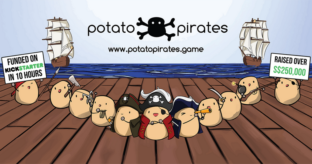 Potato Pirates. Remember the times before iPhones and…