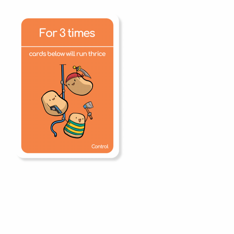 For loops and while loops