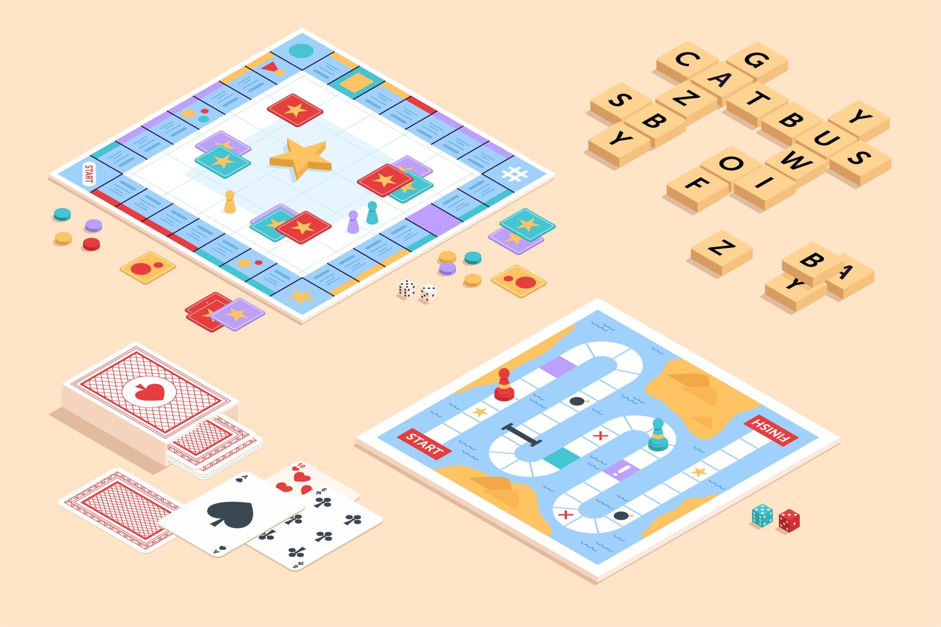 MustTry Strategic Board Games Potato Pirates