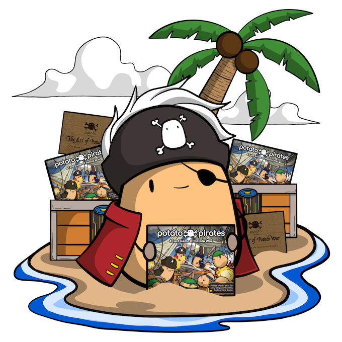 Potato Pirates Coding Card Game: 2nd Edition - A Swashbuckling Coding