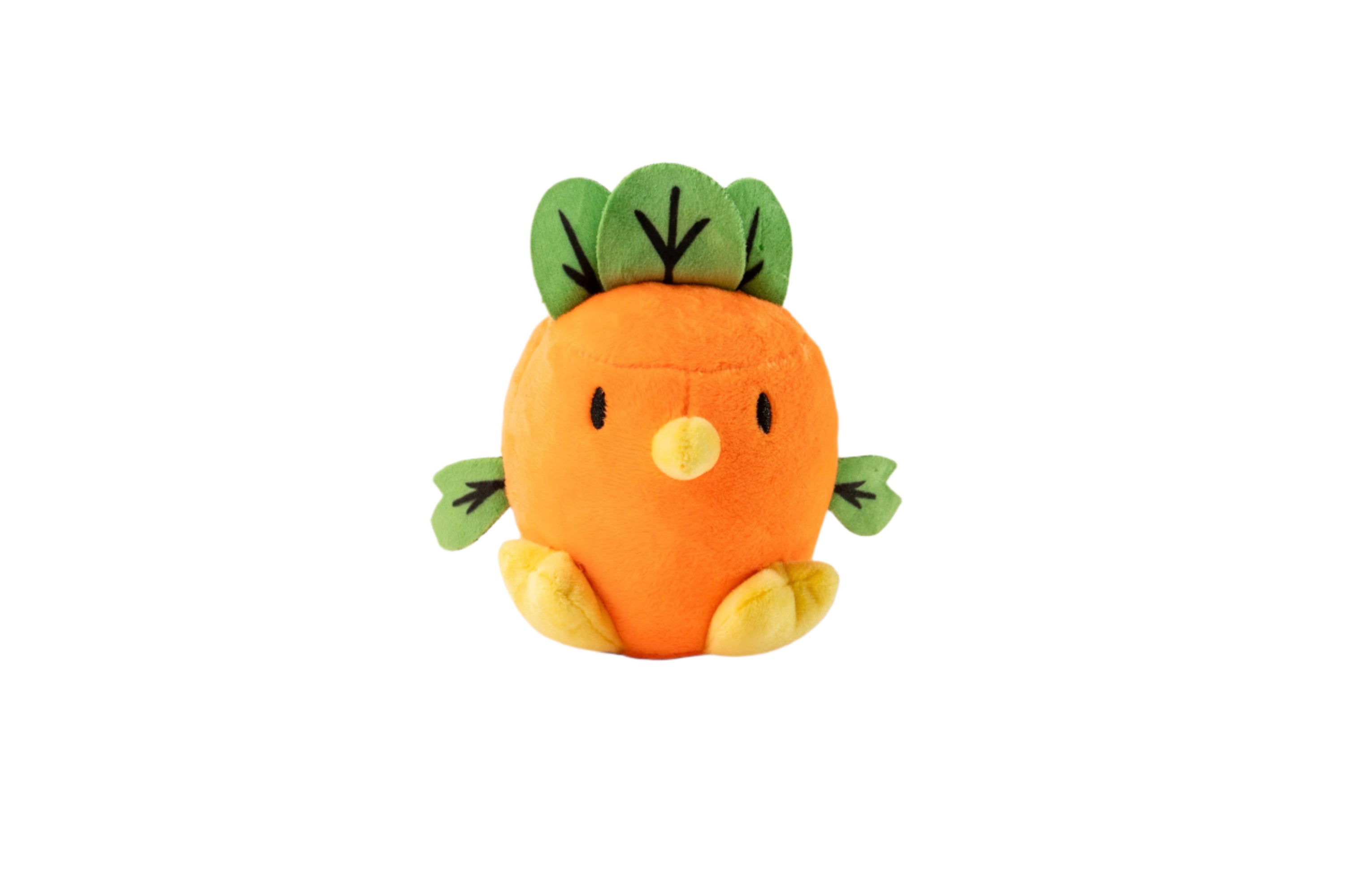 Parrot The Carrot Plushie Keychain
