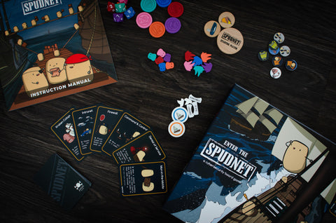 Educational board games Enter The Spudnet is the best board games for kids and adults