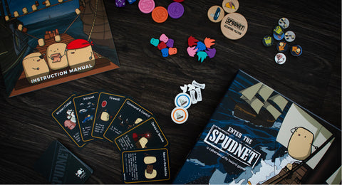 Enter The Spudnet, educational board games, best to teach internet networking concept