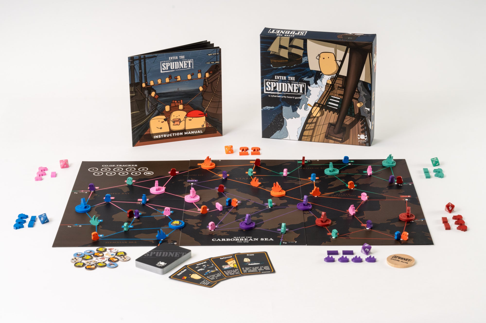 Training Kit - Enter The Spudnet Cybersecurity Board Games