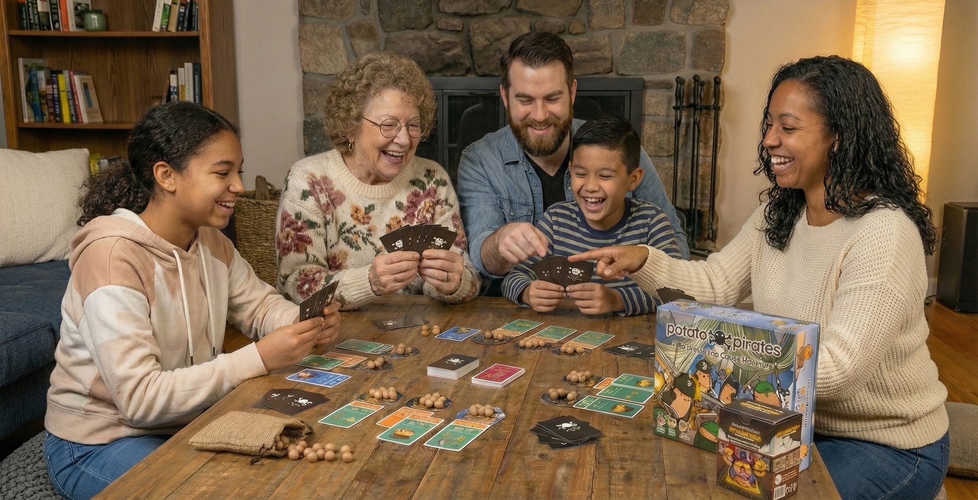 Potato Pirates Coding Card Game: 2nd Edition