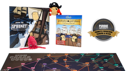 Potato Pirates and Enter the spudnet bundles promote engineering thinking and design recommended by Purdue University