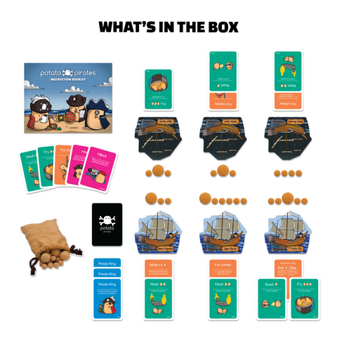 [Pre-Order] Potato Pirates Coding Card Game: 2nd Edition