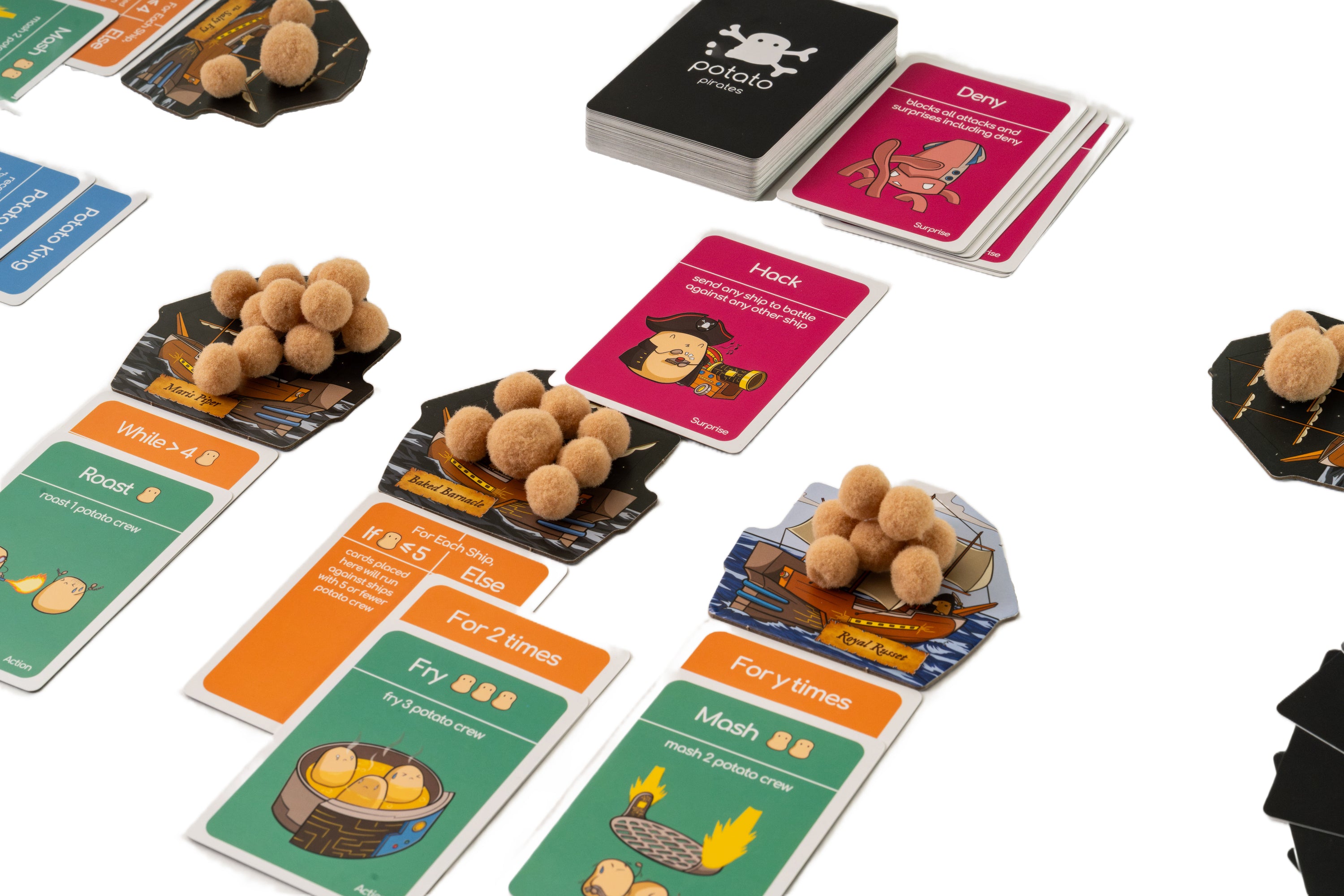 Potato Pirates Coding Card Game: 2nd Edition