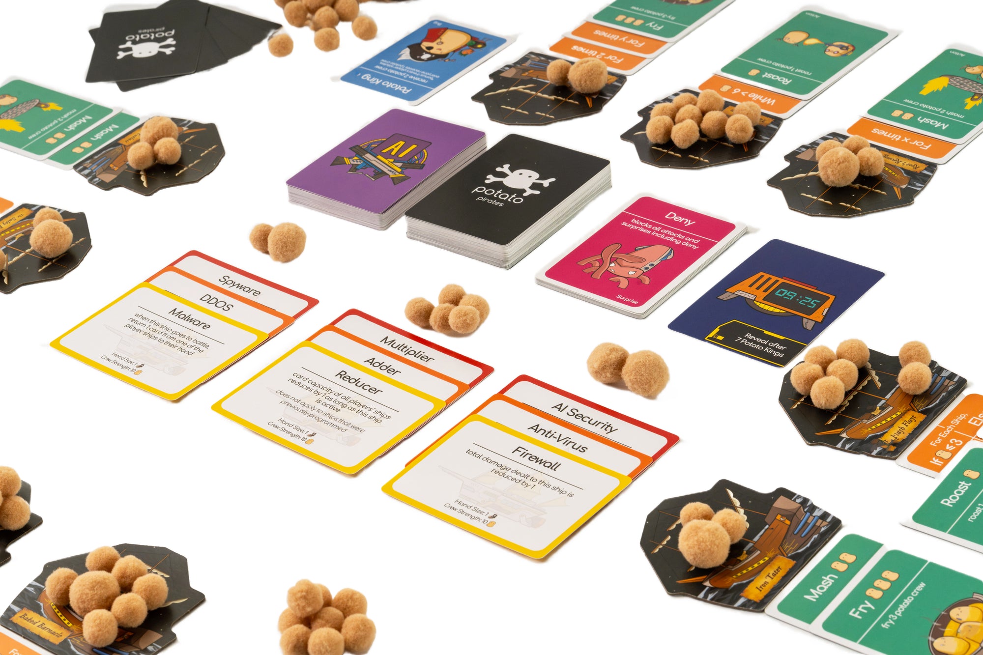 Potato Pirates Coding Card Game: 2nd Edition