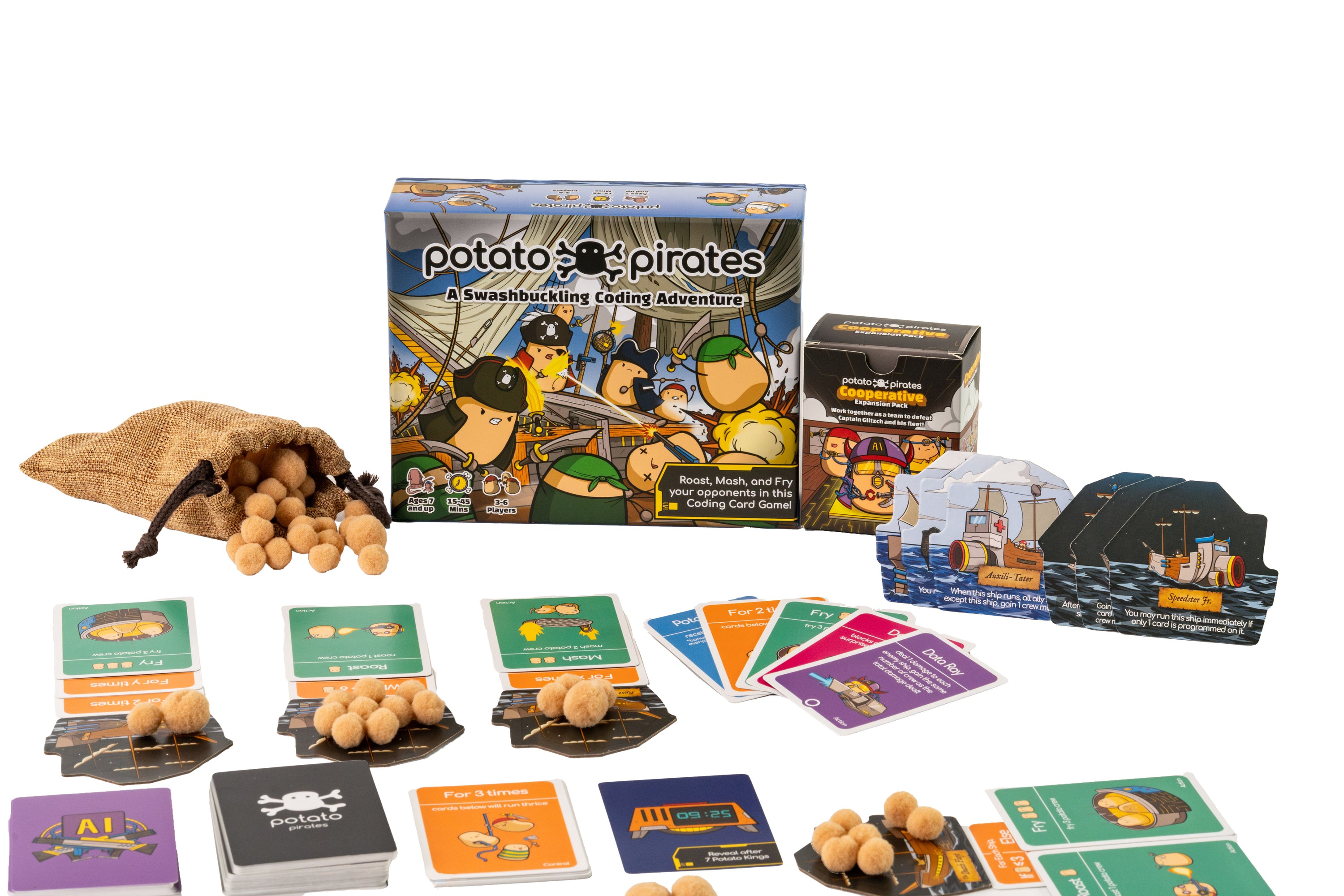 Potato Pirates Coding Card Game: 2nd Edition