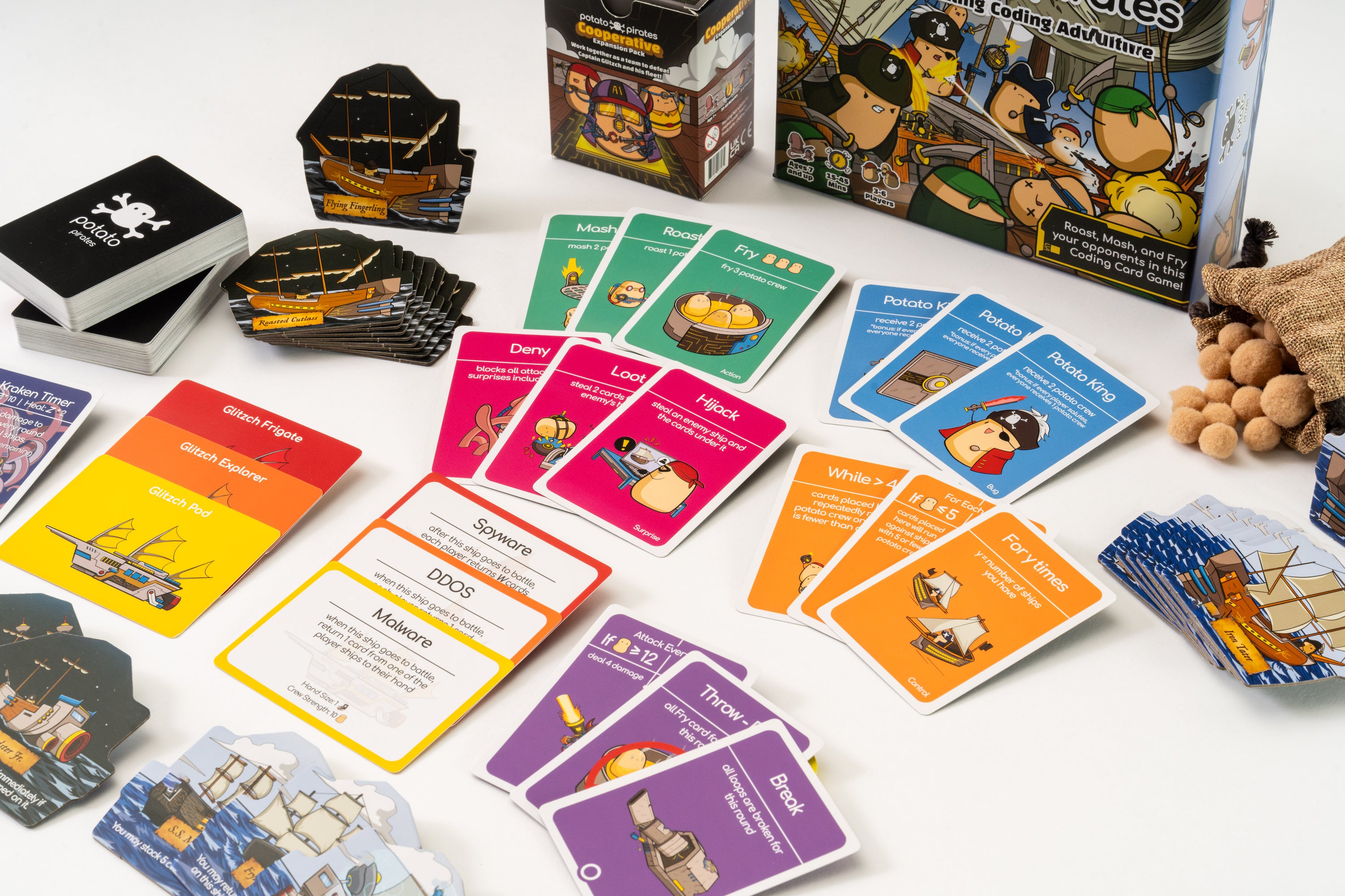 Training Kit - Potato Pirates Coding Card Games