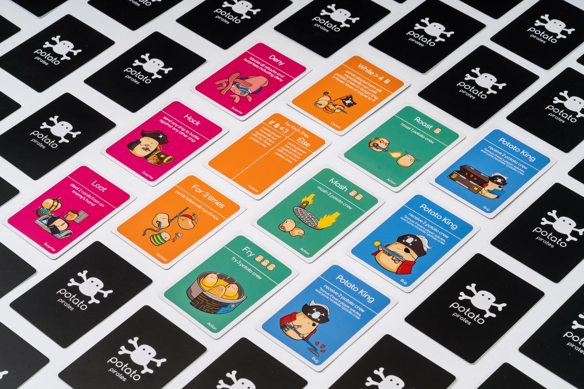 Potato Pirates Coding Card Game: 2nd Edition