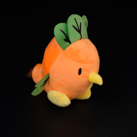 parrot the carrot plushie keychain right