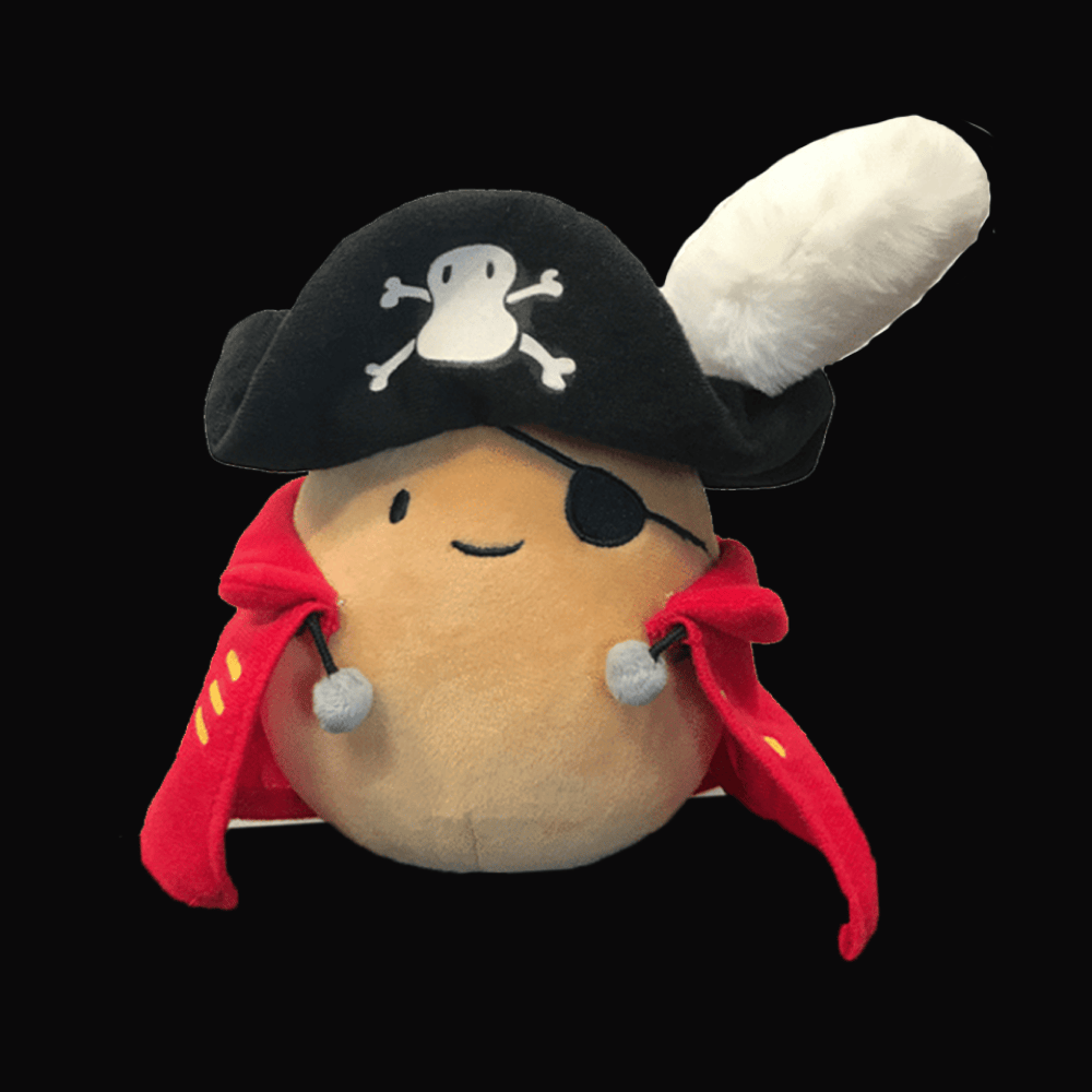 Potato King Plushie Keychain Best Gift Ideas Potato Pirates