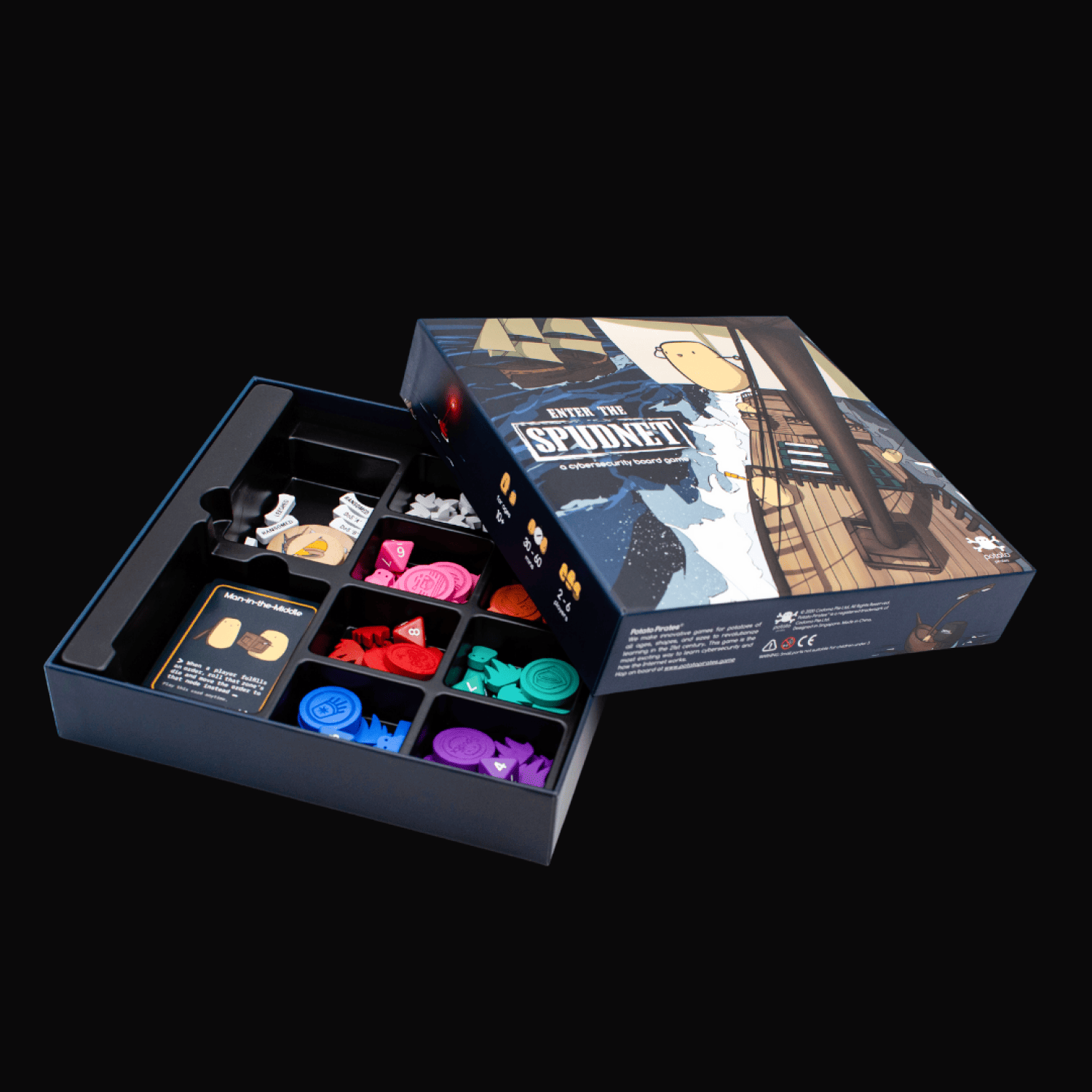 Training Kit - Enter The Spudnet Cybersecurity Board Games